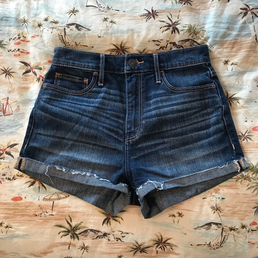 Abercrombie and Fitch High Waisted Shorts
